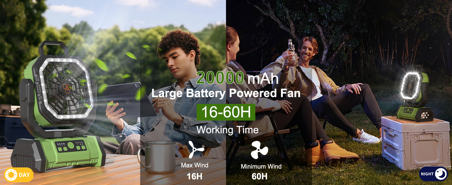 rechargeable fan