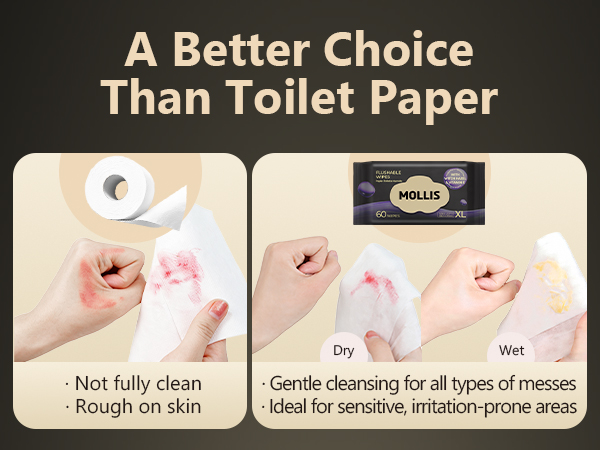 Gentle cleansing for all types of messes