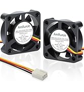 AmRunJe 40mm x 10mm 3Pin DC Brushless Fan High Speed 12V for 3D Printer DVR DIY Computer Case Pro...