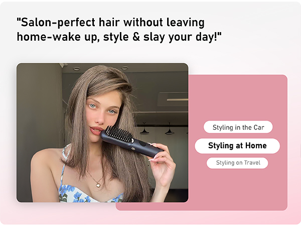 Fanttik Solo I10 APEX Portable Hair Straightener Brush