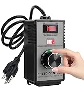 Diymore AC Motor Speed Controller 120V 15A 4000W Variable Speed Controller Fan Speed Controller f...