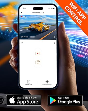 dash cam front and inside