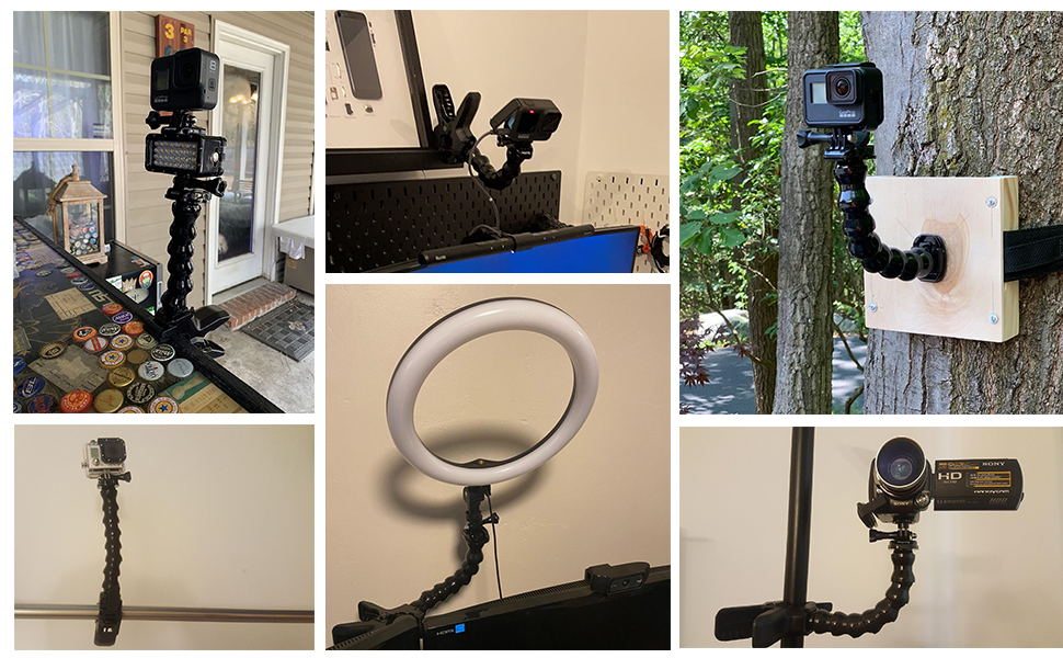 gopro mount gopro jaws mount gopro clamps gopro clamp mounts gopro gooseneck clamp gopro