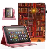 Pudazvi Universal 10 10.1 Inch Android Tablet Case,360 Degree Rotatable Kickstand Multiple Viewin...