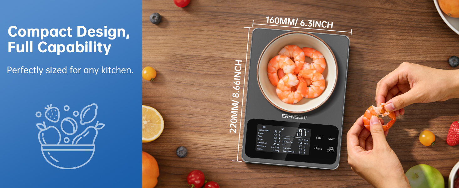 Scale with Nutritional Calculator