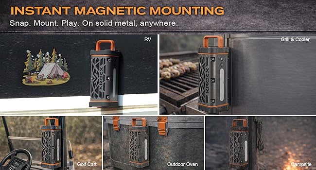 magnetic mounting Stick Anywhere. Enjoy Everywhere.