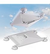 DAIERTEK Starlink Mini Protective Cover, Starlink Mini Dash Mount, Waterproof, for Rv, Car, White