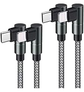 USB C to Lightning Cable MFi Certified PD Fast iPhone 12 Charging 6ft Cable 90 Degree Type C Char...