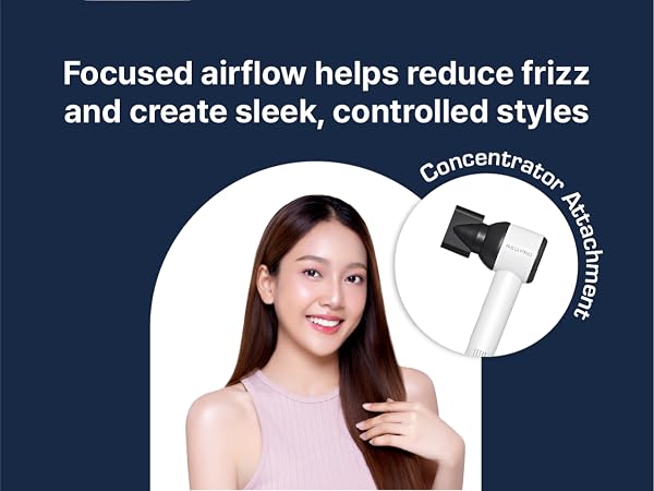 red pro hair dryer blow dryer super strong lightweight styler straightener diffuser concentrator