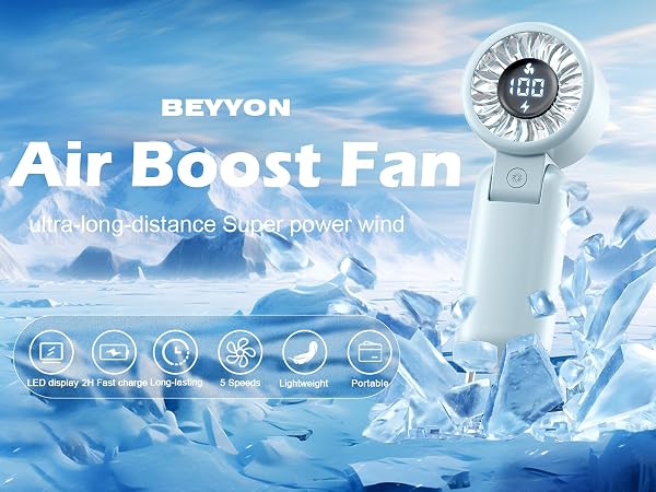 handheld fan rechargeable