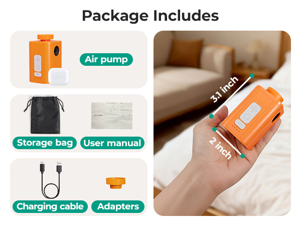 Pump for Vacuum Storage Bags