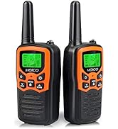 Walkie Talkies, MOICO Long Range Walkie Talkies for Adults with 22 FRS Channels, Family Walkie Ta...