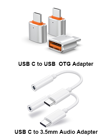 USB C to USB Adapter USB C Male to USB 3.0 Female OTG Adapter
