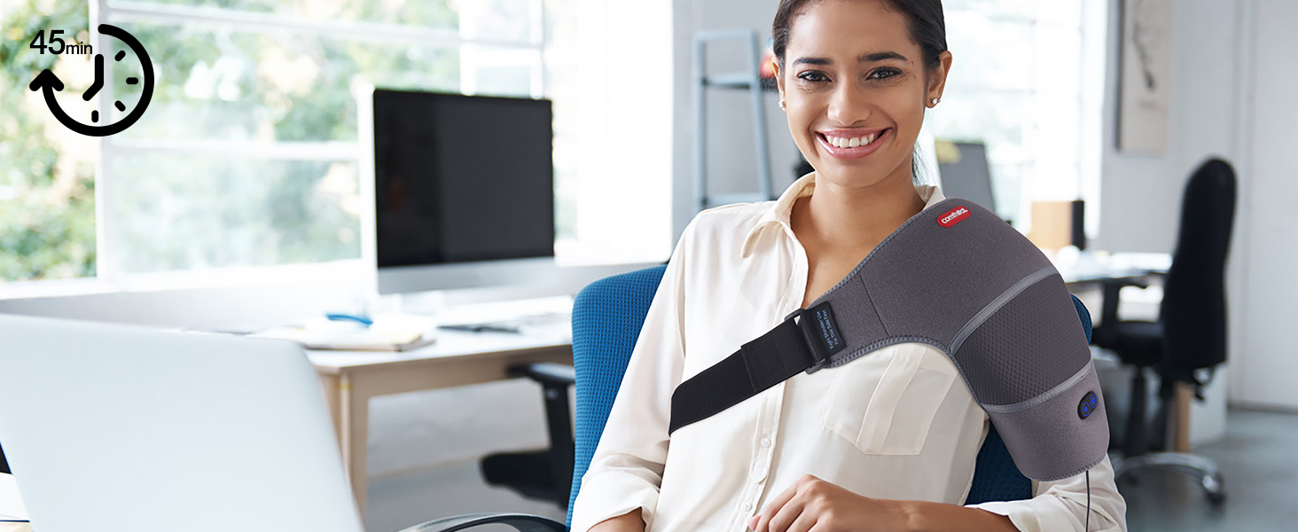 shoulder heating pad massager