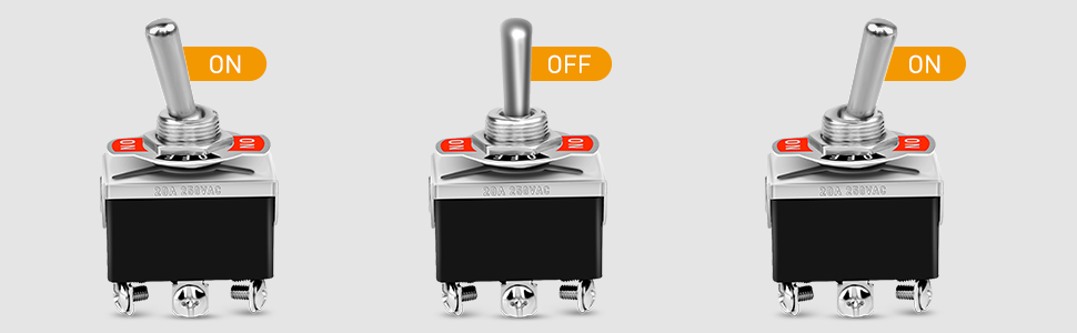 on off on rocker switch