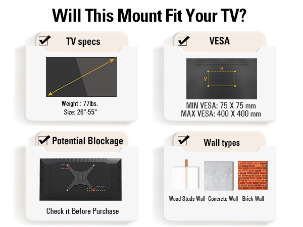  Perfect Center Design Wall Mount TV Bracket