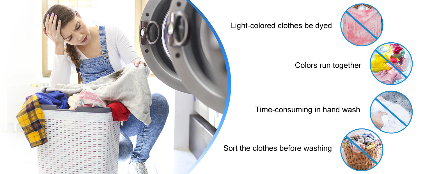 No worry to wash clothes