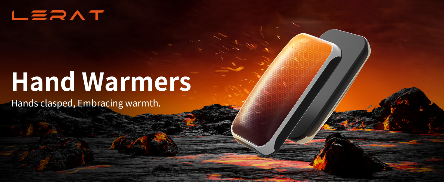 rechargeable hand warmers 2 pack electric portable handwarmer camping hunting gear accessories