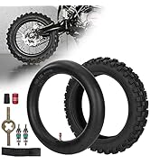 WEIYINGSI 80/100-12 3.00-12 Dirt Bike Tire and Inner Tube for 90cc 110cc 125cc SSR CRF XR70 CR60R...
