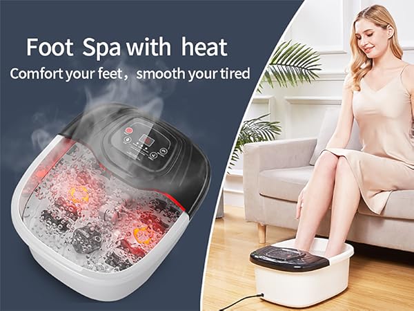 foot spa with heat
