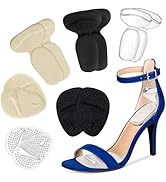 ONUEMP Heel Grips, High Heel Cushion Inserts for Too Big Shoes, Reusable Anti-Slip Shoe Pads Foot...