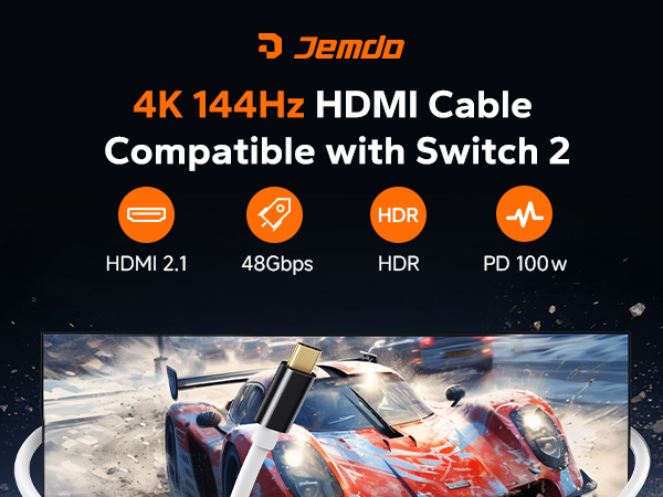 Switch 2 Dock HDMI Cable (V21.2.0) 