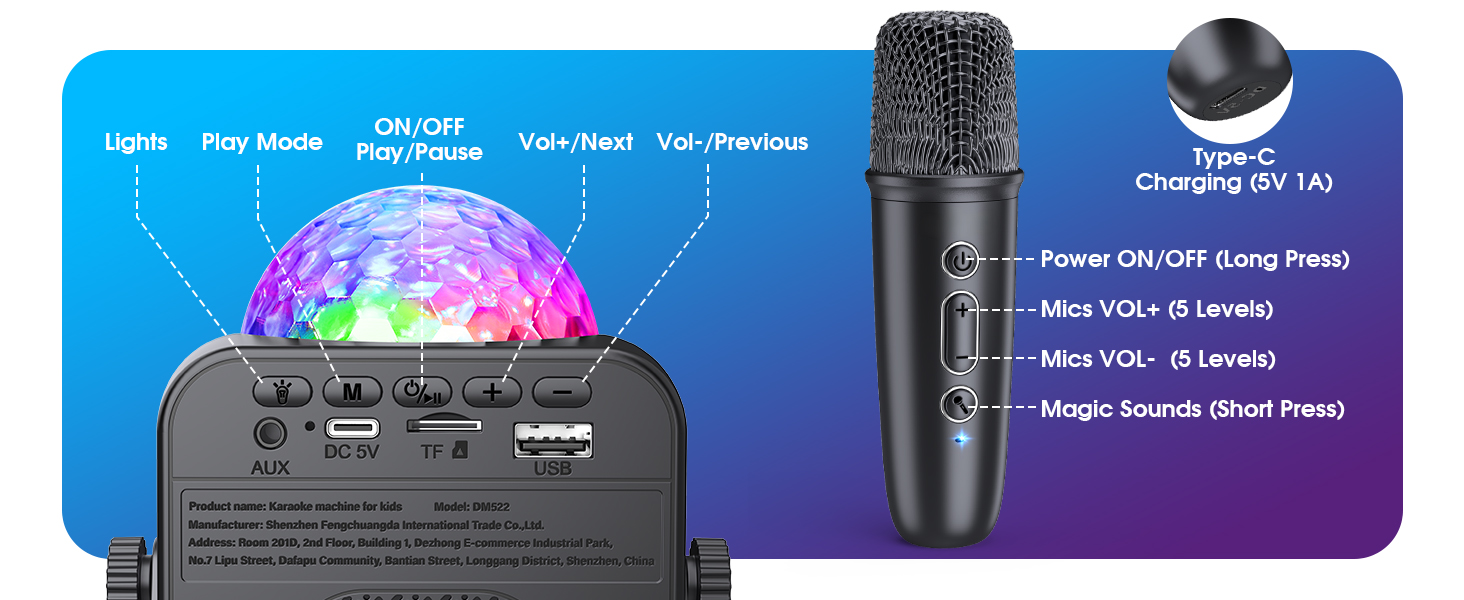 karaoke machine for kids