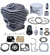 Mtanlo 56mm Big Bore Cylinder Piston Gasket Kit for Stihl MS660 066 MS640 MS650 064 Chainsaw Repl...