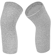 Senior ICare Knee Warmers, Elastic Cotton Knee Sleeves - For Women, Men, Circulation Improvement ...