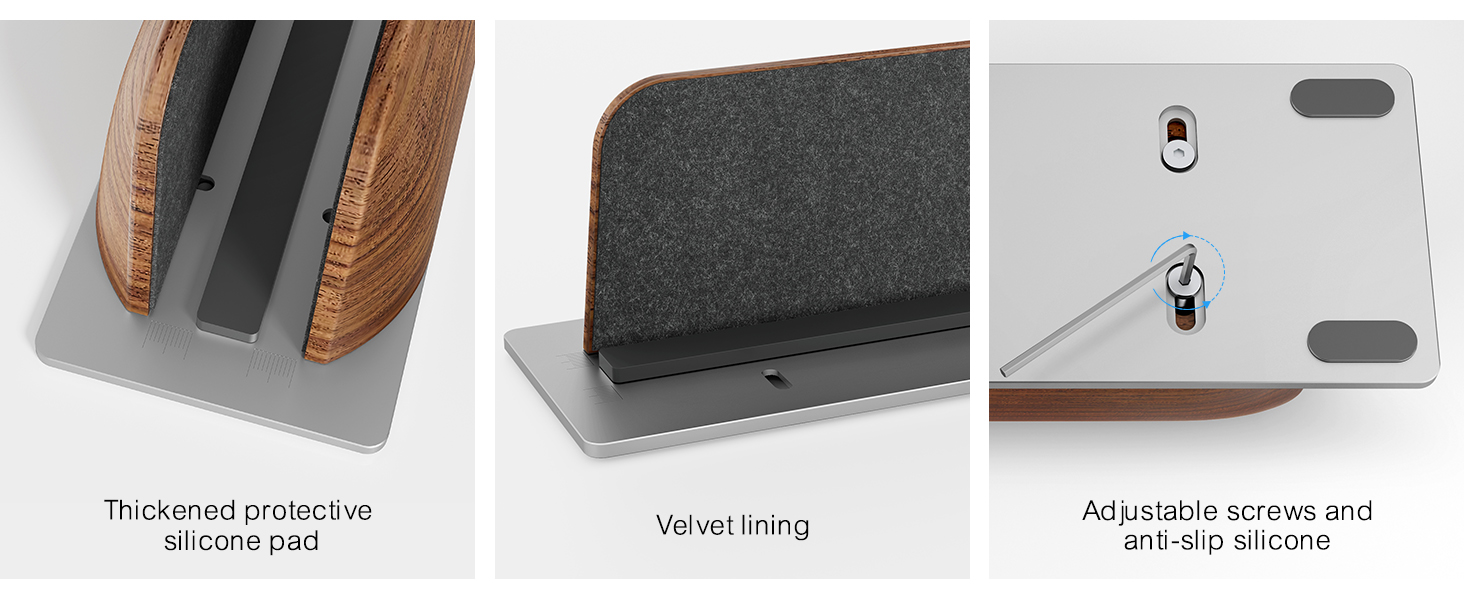 vertical laptop stand holder macbook dock