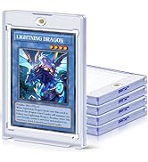 5 ct Magnetic Card Holders for Trading Cards, 35 pt Hard Cards Sleeves Case fit for MTG Cards, St...