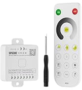 BTF-LIGHTING SP630E Bluetooth Controllers 4 Zones 2.4GHz Dimming RF RB1 Remote Kit Support FCOB C...