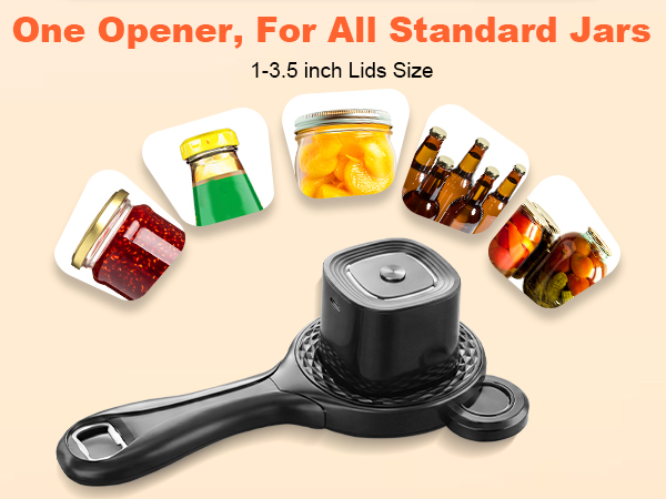 electric jar opener for seniors rechargeable