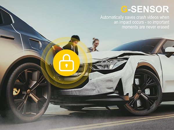 4K dual dash cam, dash cam front and rear, dash cam 360