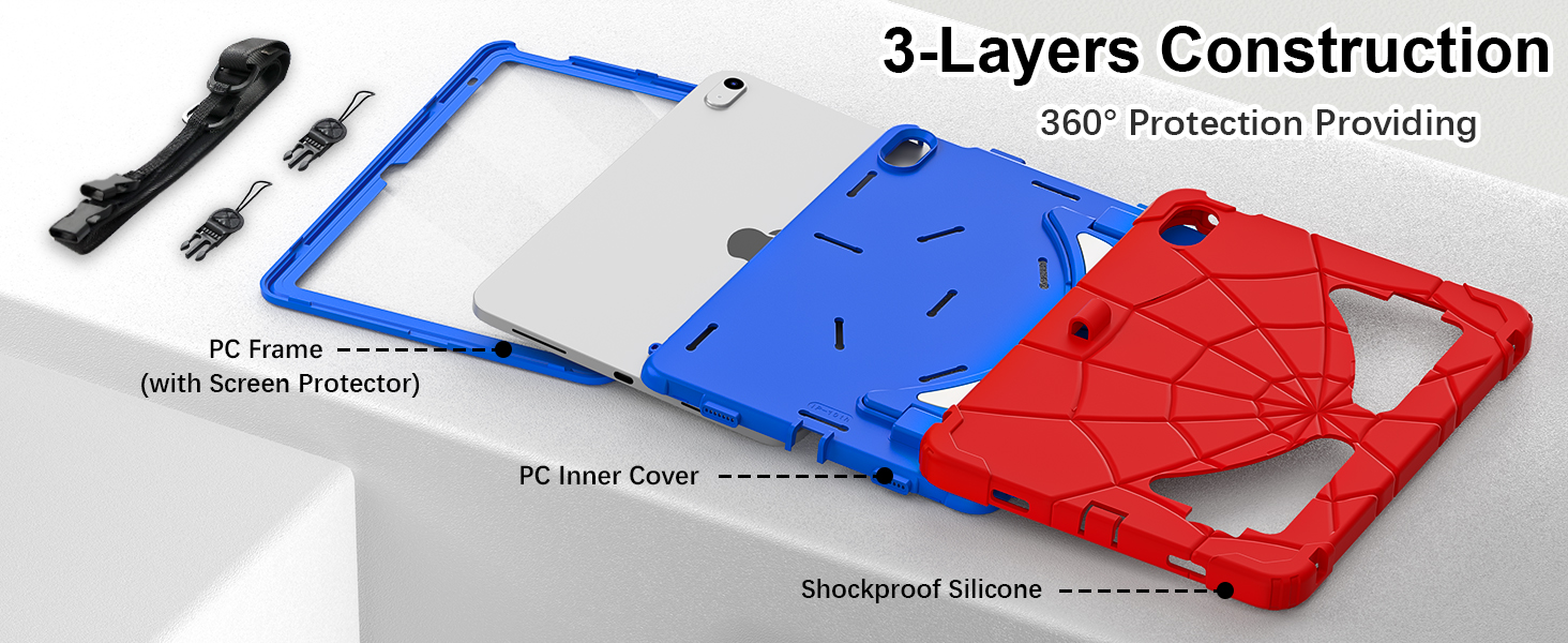 Military-Grade and Shockproof Material