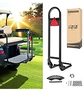 10L0L Universal Golf Cart Rear Seat Safety Grab Bar Fits for Club Car DS Precedent EZGO TXT RXV
