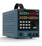 Programmable DC Power Supply (0-60 V 0-5 A) HM605T High Precision 4-Digit Voltage Current Power T...