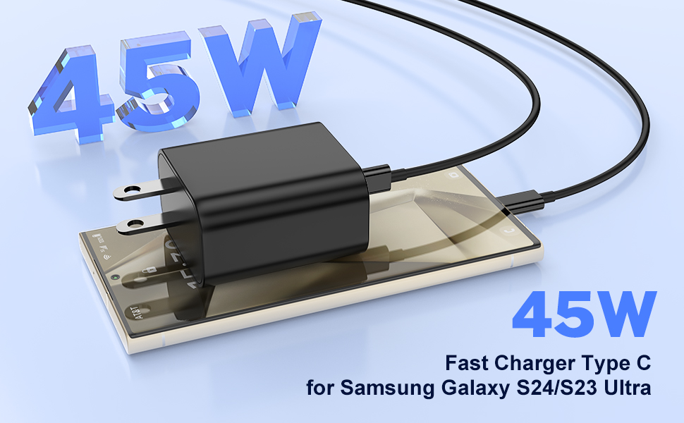 samsung type c fast charger
