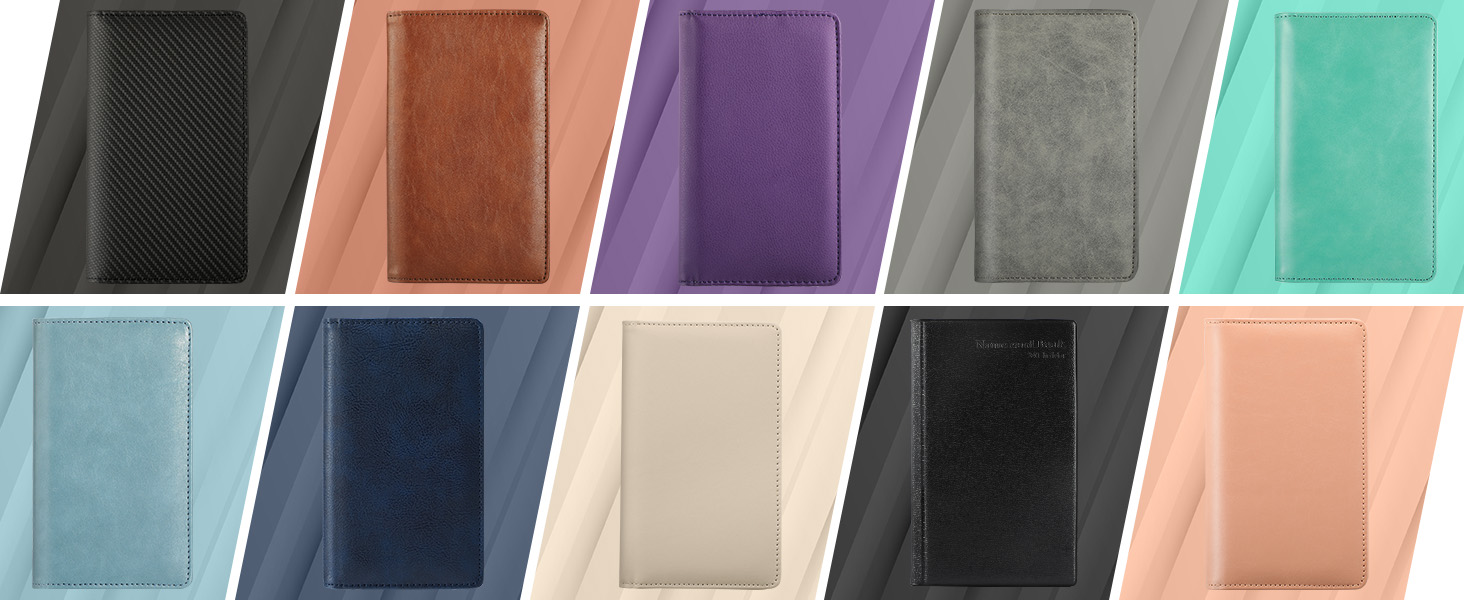 business card book