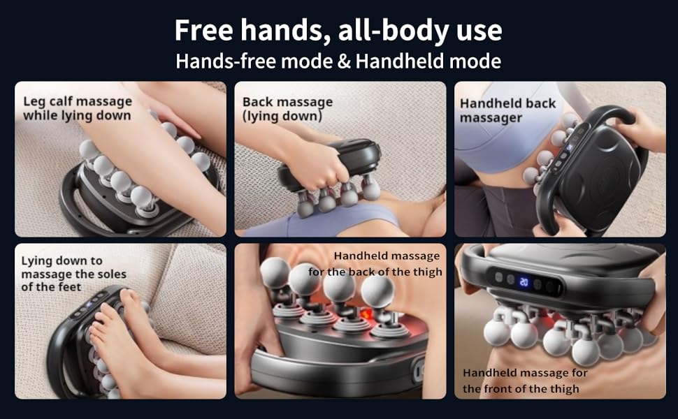 Free hands, all-body use