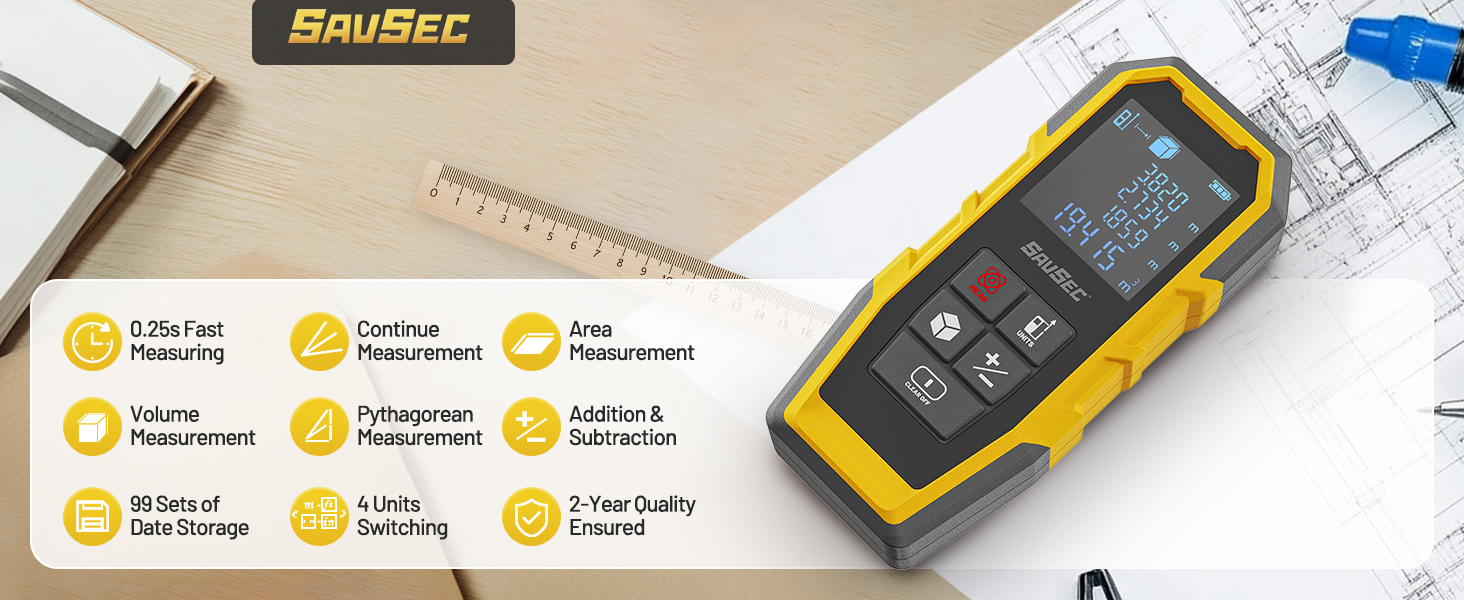 Laser measure tool