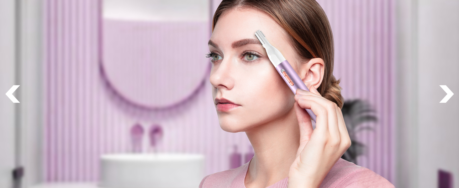 Ear and Nose Hair Trimmer for Men Women,Painless USB Rechargeable Electric Nose Hair Trimmer Clipper