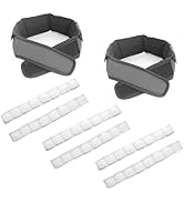 FlexiFreeze Cooling Collar - Neck Cooling Ice Wrap for People 2 Pack (Charcoal/Charcoal)
