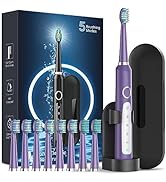 Rtauys M5 Sonic Electric Toothbrush for Adults and Kids - Rechargeable Electric Toothbrush Kids A...