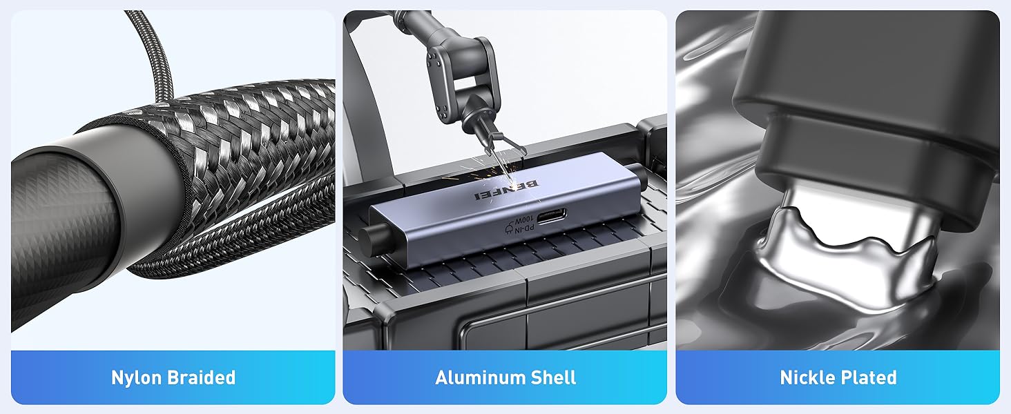 BENFEI USB C Video/Audio Capture Card Supporting Full HD 1080P 60FPS for Streaming, Recording