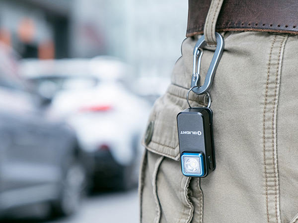 Oclip can be used for a keychain light