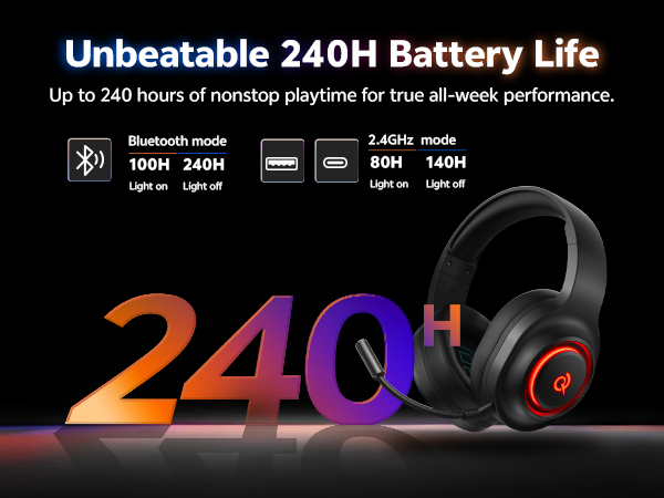 240H Battery Life
