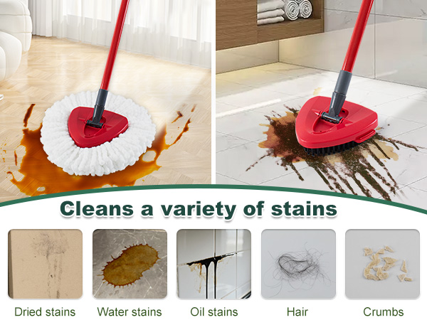 spin mop replacement head