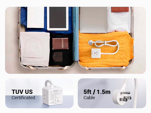 Minix GaN Travel Charger
