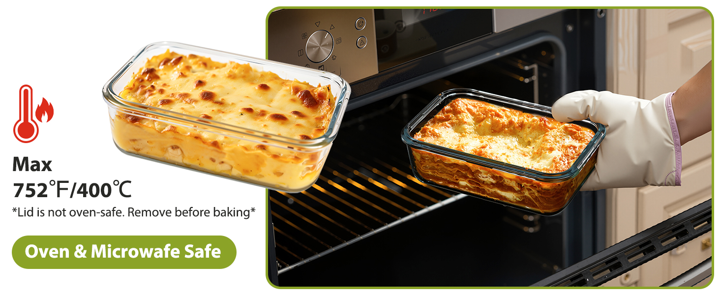 oven safe meal prep containers